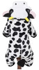 Black White Cow Dog Onesie Pyjamas