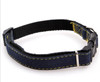 Black Blue Denim 3 Piece Dog Collar Harness & Lead Set