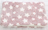 Pink Star Fleece Dog Cushion Mat