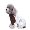 Brown Monkey Dog Pyjamas