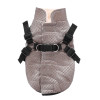 Beige Fleece Lined Dog Harness Coat