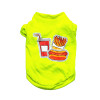 Green Fast Food Dog T-Shirt