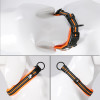 Orange Padded Mesh Reflective Dog Collar