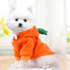 Orange Carrot Dog Hoodie