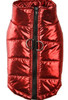 Red Shiny Metallic Dog Body Warmer Coat [Size 3XL]