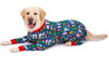 Blue Xmas Large Dog Onesie Pyjamas