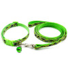 Small Green Camouflage Nylon Dog Collar & Lead Set