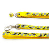 Small Yellow Camouflage Nylon Dog Collar & Lead Set