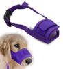 Purple Mesh Dog Muzzle [Size XXL]