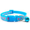 Small Blue Star Nylon Dog Collar & Lead Set