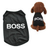 Black Boss Dog Vest
