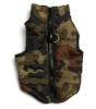 Green Camo Dog Puffer Vest