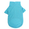 Blue Plain Dog Polo Shirt