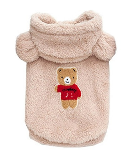 teddy bear dog coat