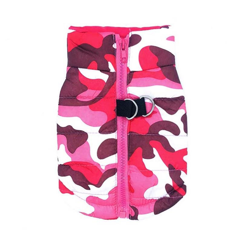 pink camouflage jacket