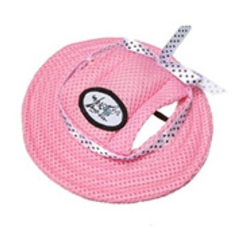 Pink Dog Sun Hat