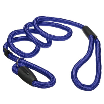 Small Blue Nylon Slip Rope Dog Lead