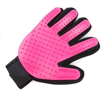 Pink Dog Grooming Glove (Right Hand)