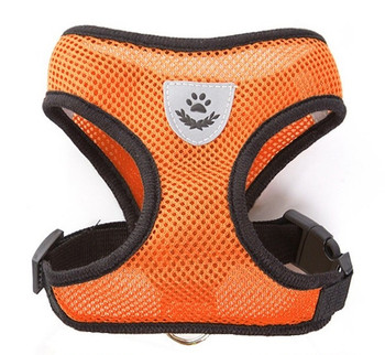 Orange Sports Dog Harness & Lead Set