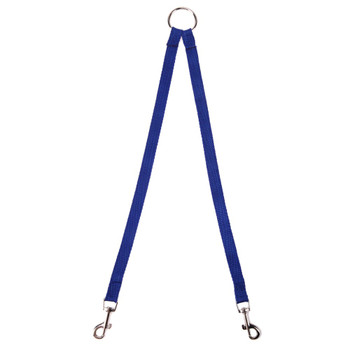 Blue Twin Dog Coupler Lead