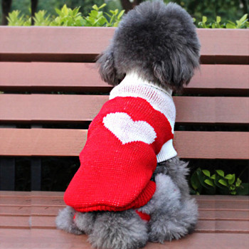 Red Heart Soft Knitted Dog Jumper