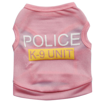 Pink Police K9 Security Dog Vest [Size XS]