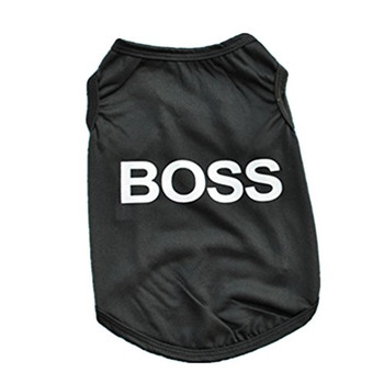 Black Boss Dog Vest