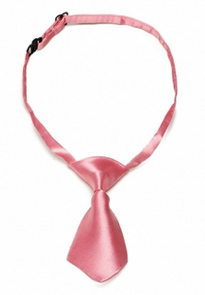 Pink Shiny Dog Neck Tie
