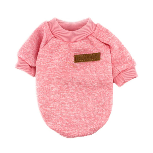 Pink Classic Dog Jumper