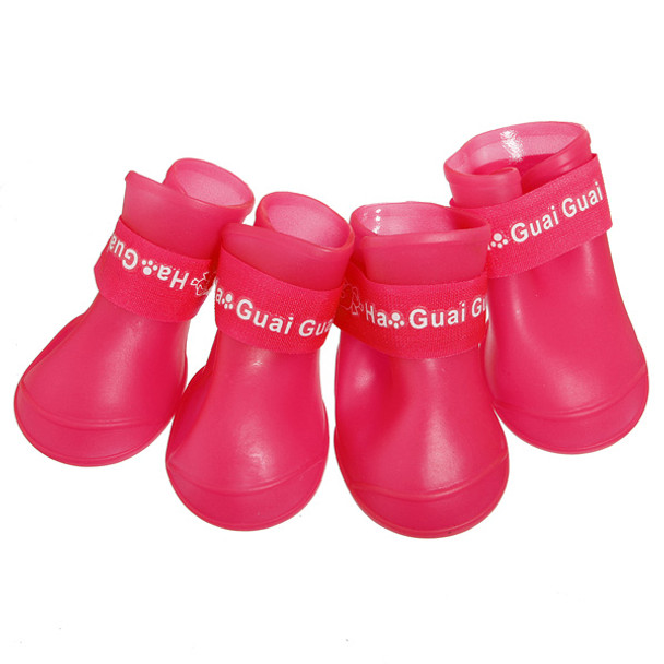 Pink Dog Wellies