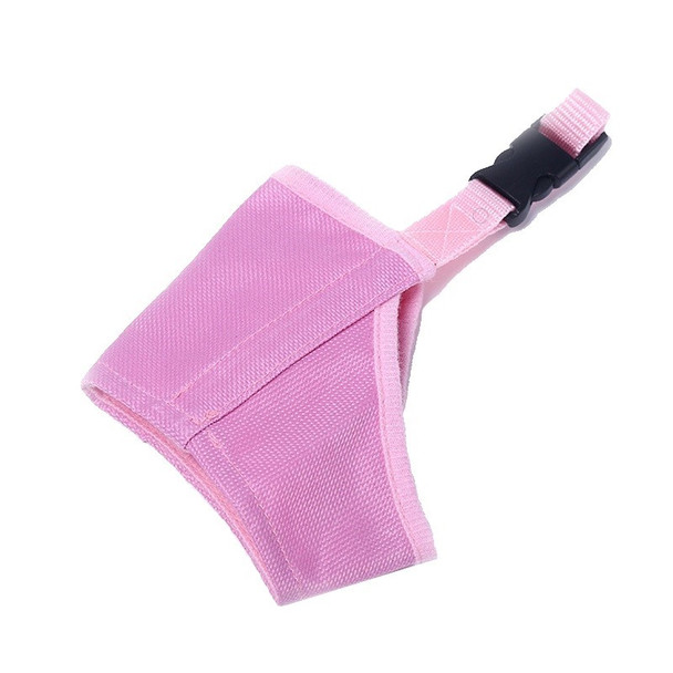 Pink Soft Dog Muzzle