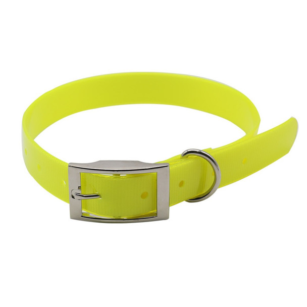 Yellow Waterproof Dog Collar