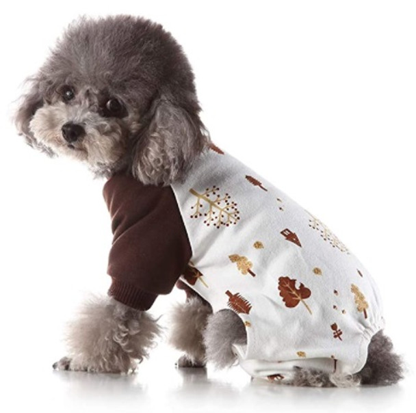 Brown Nature Dog Pyjamas