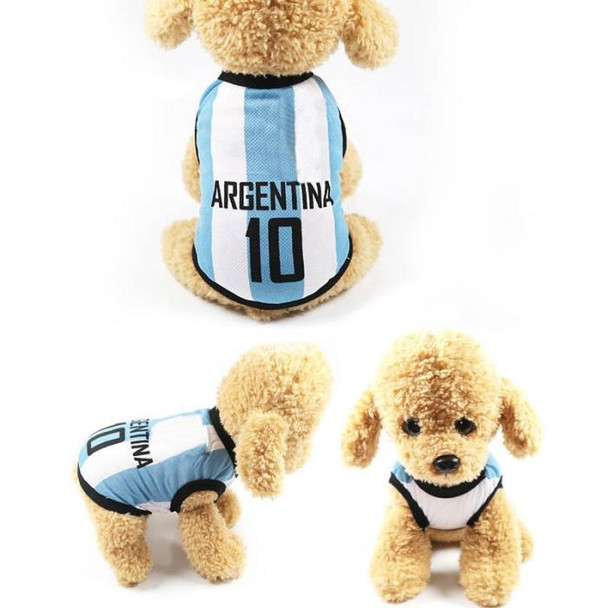 Argentina Dog Football Vest