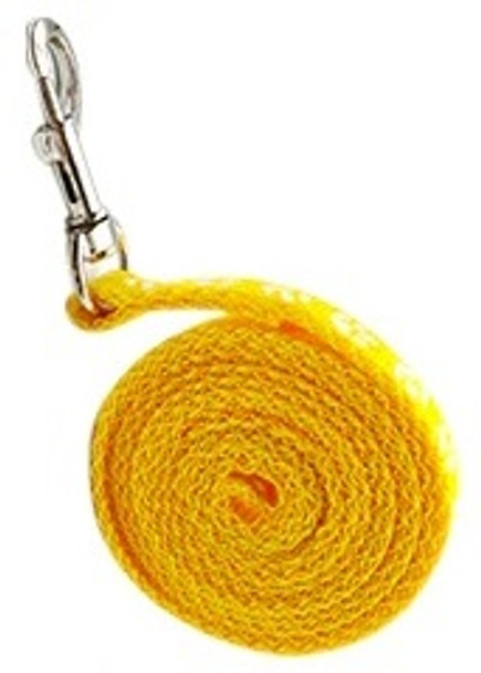 Small Yellow Pawprint Nylon Dog Lead