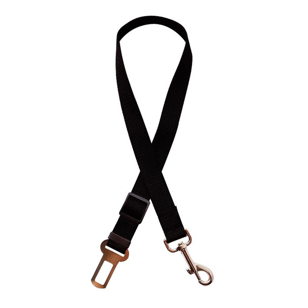 Black Car Seat Belt Dog Lead