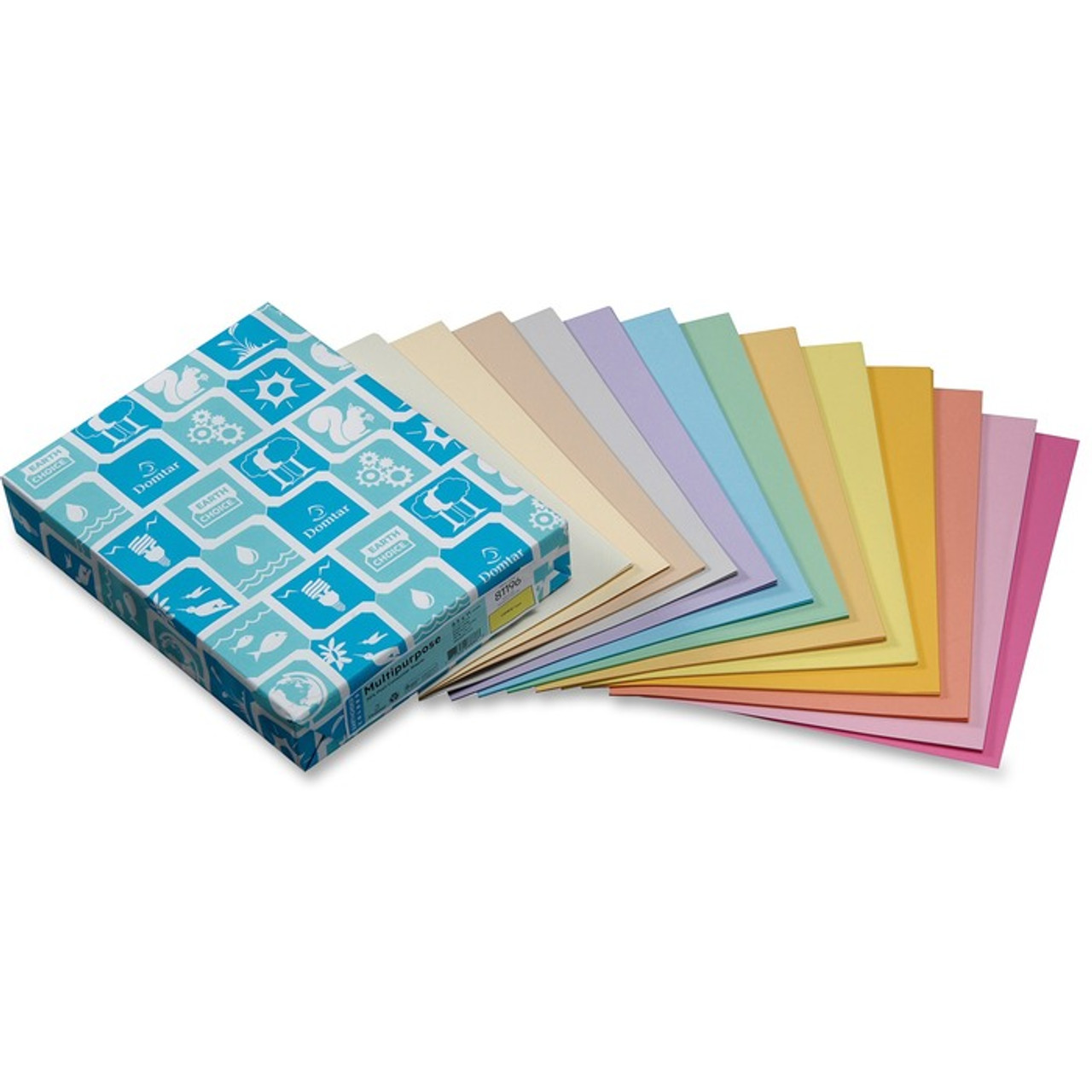 Domtar Domtar Inc Domtar Coloured Multipurpose Paper Letter 8 12 X 11 20 Lb Basis 1200