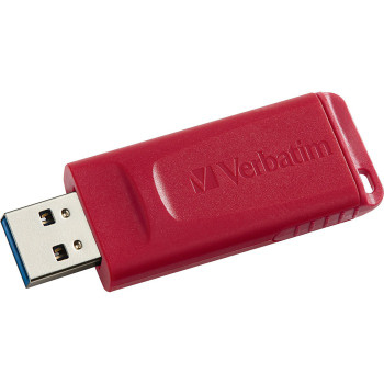 Verbatim 128GB Store 'n' Go USB Flash Drive - Red - 1 Each (VER98525)