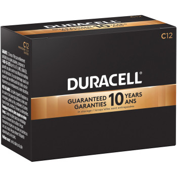 Duracell Coppertop Alkaline C Battery - 12 (DURMN1400BKD)