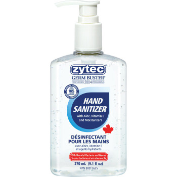 Zytec Germ Buster Clear Gel Hand Sanitizer - 1 Each (EMP01202)