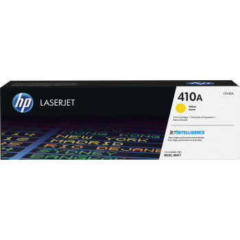 HP 410A (CF412A) Toner Cartridge - Yellow - 1 Each (HEWCF412A)