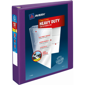 Avery Heavy-Duty View Binders with Locking One Touch EZD Rings - 1 Each (AVE79774)