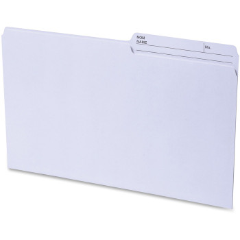 Continental 2-sided Tab Legal File Folders - 100 / Box (COF46508)