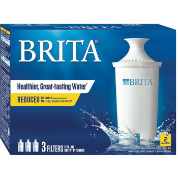 Brita Pitcher Replacement Filters - 3 / Pack (CLO635503PAK3)