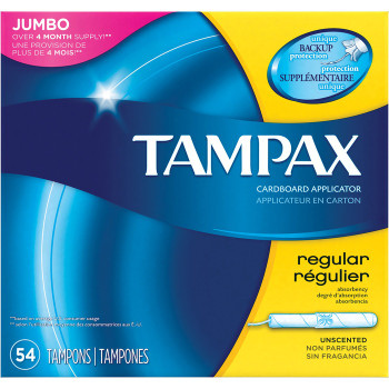Tampax Tampons - 54 / Box (PGC00826)
