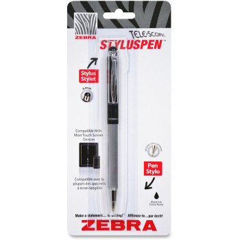 Zebra Pen Telescopic Ballpoint Stylus Pen - 1 (ZEB33611)