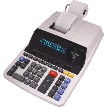 Sharp Calculators EL-2630PIII 12-Digit Commercial Printing Calculator - 1 Each (SHREL2630PIII)