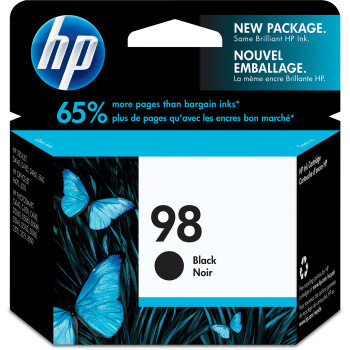HP 98 Original Ink Cartridge - Single Pack - 1 Each (HEWC9364WN140)