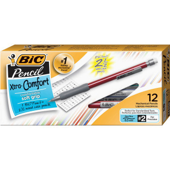 BIC Matic Grip Mechanical Pencils - 12 / Dozen (BICMPFG11)