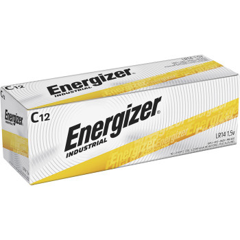 Energizer Industrial Alkaline C Batteries - 12 / Box (EVEEN93)